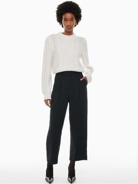 Aritzia Wilfred The Effortless Pant™ Cropped size 8
